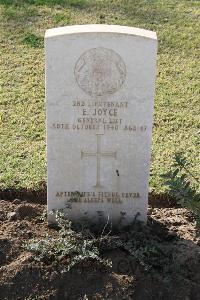 Ismailia War Memorial Cemetery - Joyce, Edward